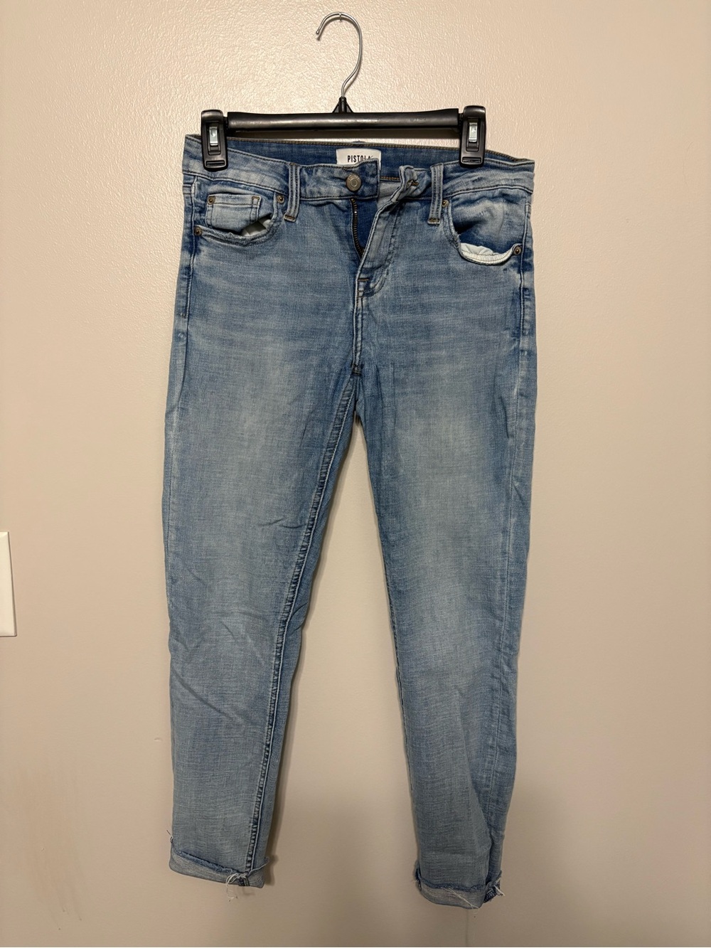 Pistola Faded Light Blue Boyfriend Jeans